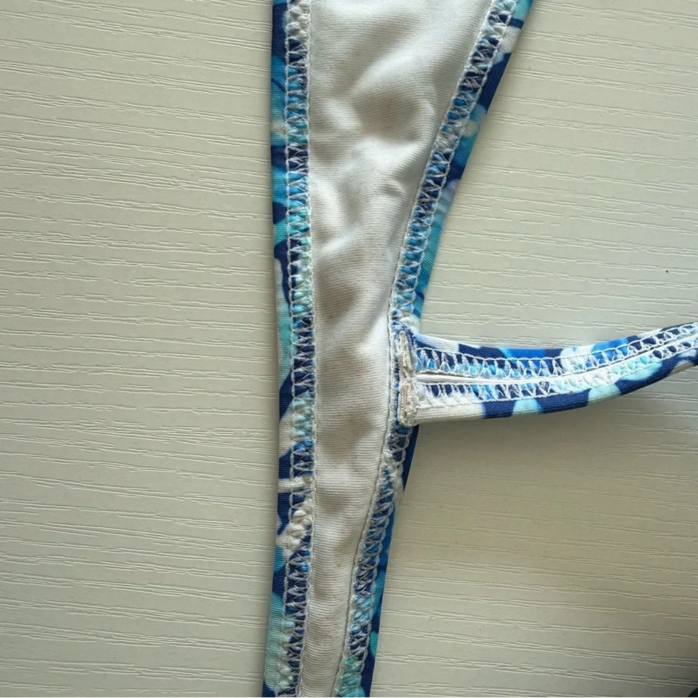 Blue Floral Underwire Bikini Set - Women